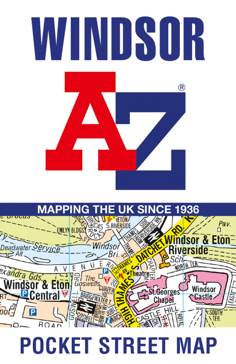 Tiskanica Windsor A-Z Pocket Street Map 