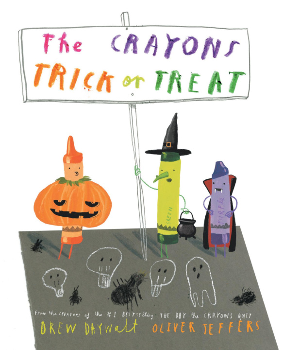 Книга Crayons Trick or Treat Oliver Jeffers