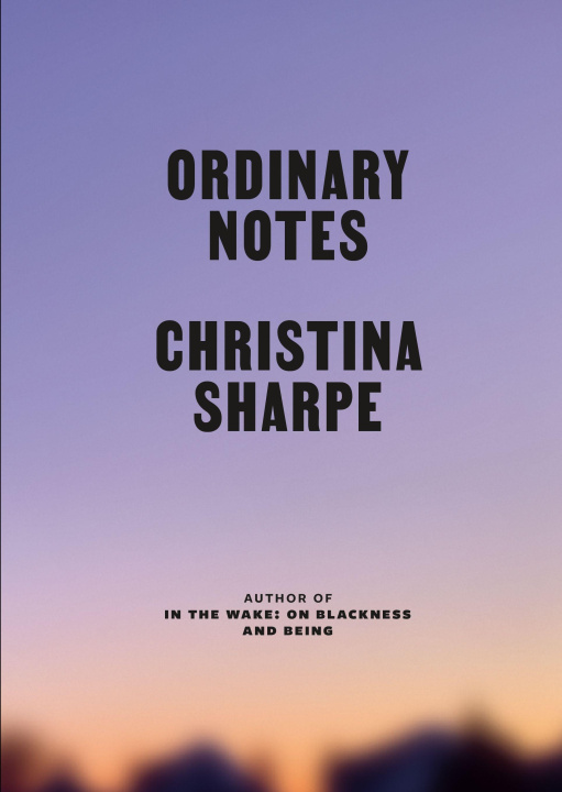 Libro Ordinary Notes Sharpe