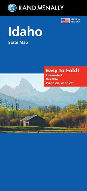 Tiskovina Rand McNally Easy to Fold: Idaho State Laminated Map 