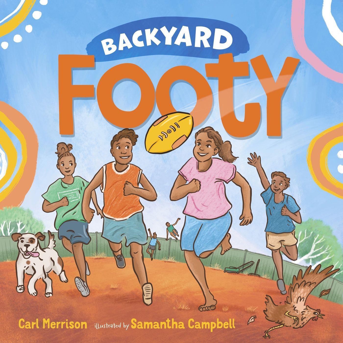 Knjiga Backyard Footy Carl Merrison