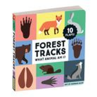 Książka Forest Tracks: What Animal Am I? Lift-the-Flap Board Book 