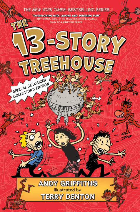 Книга The 13-Story Treehouse (Special Collector's Edition): Monkey Mayhem! Terry Denton