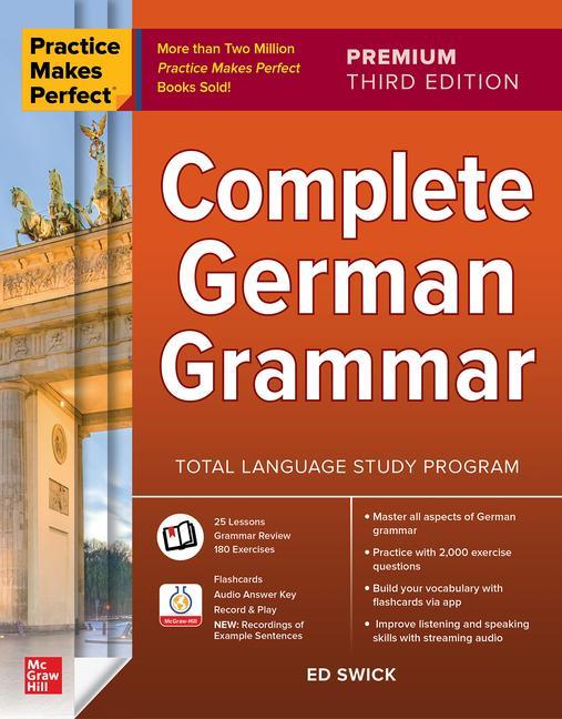 Book Practice Makes Perfect: Complete German Grammar, Premium Third Edition 