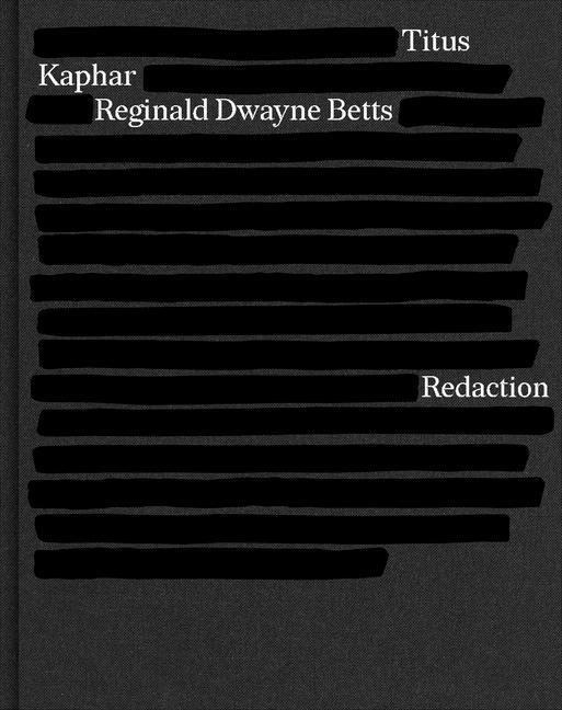Kniha Redaction Reginald Dwayne Betts