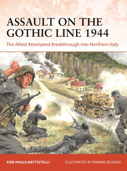 Carte Assault on the Gothic Line 1944 Ramiro Bujeiro