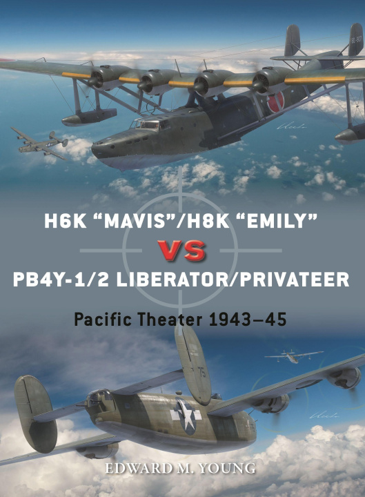Książka H6K "Mavis"/H8K "Emily" vs PB4Y-1/2 Liberator/Privateer Jim Laurier
