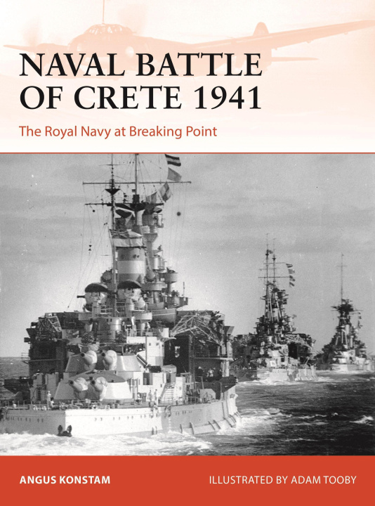 Carte Naval Battle of Crete 1941 Adam Tooby