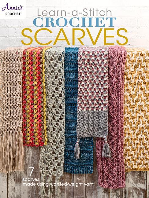 Carte Learn a Stitch Crochet Scarves 