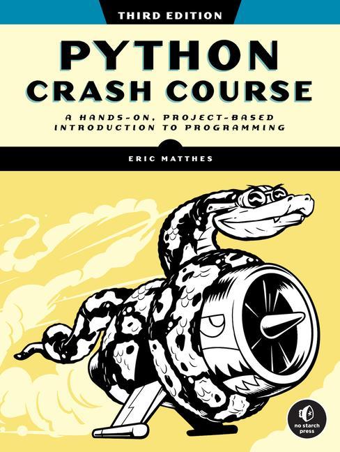 Kniha Python Crash Course, 3rd Edition 
