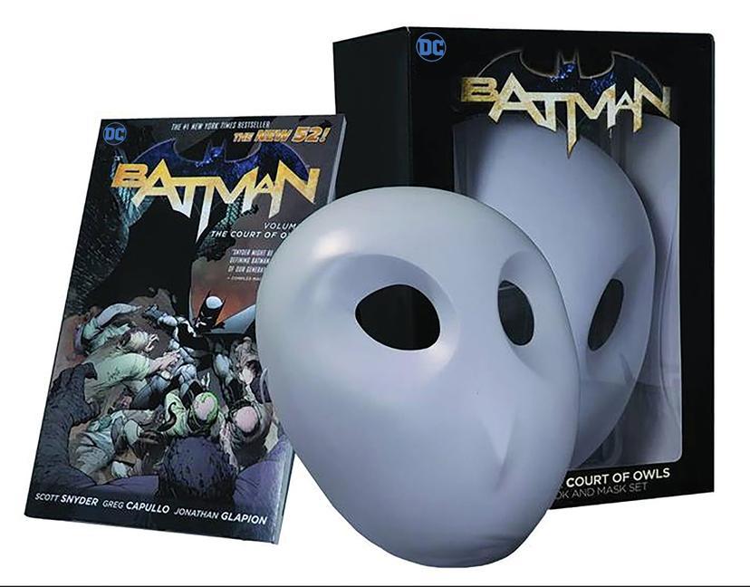 Book Batman: The Court of Owls Mask and Book Set Greg Capullo