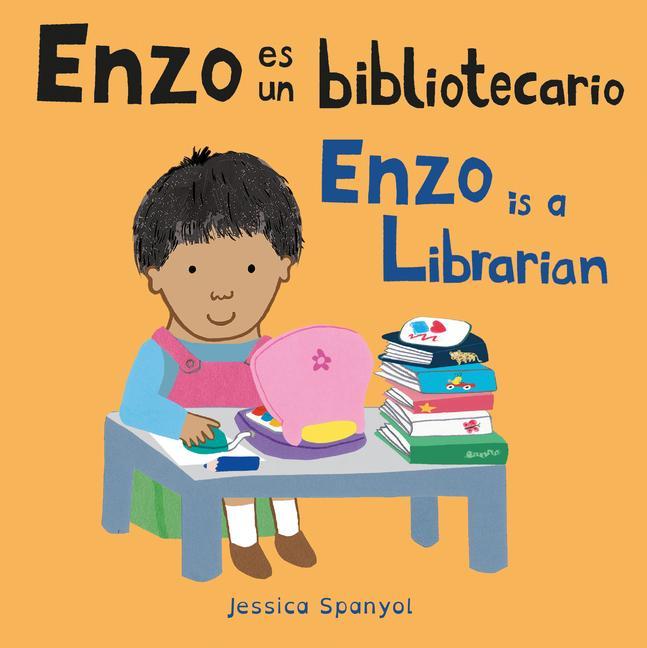 Książka Enzo Es Un Bibliotecario/Enzo Is a Librarian Jessica Spanyol