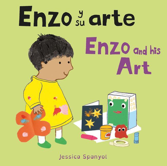 Könyv Enzo Y Su Arte/Enzo and His Art Jessica Spanyol