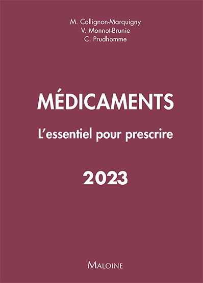 Kniha MEDICAMENTS 2023 PRUDHOMME C.