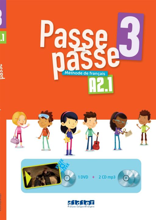 Zvok Passe-passe 3 - Coffret classe 2 CD mp3 + 1 DVD Laurent Pozzana
