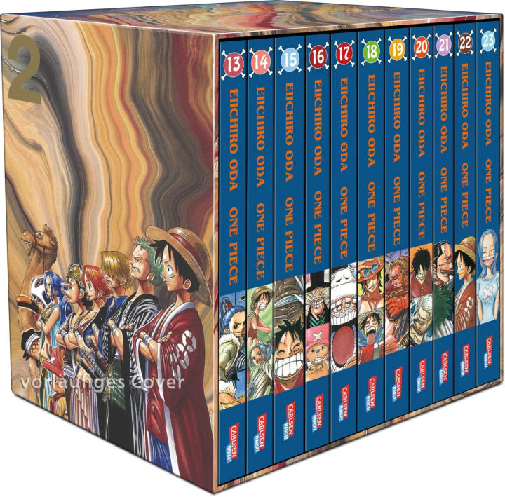 Knjiga One Piece Sammelschuber 2: Alabasta (inklusive Band 13-23) Ayumi von Borcke