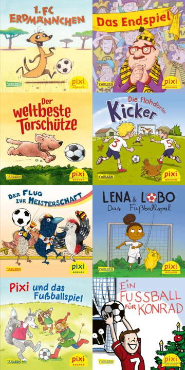 Igra/Igračka Pixi-Box 285: Pixi und seine Fußball-Freunde (8x8 Exemplare) 