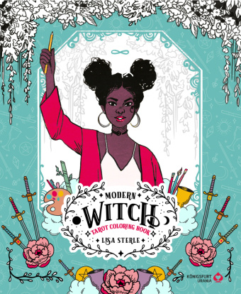 Książka Modern Witch Tarot - Coloring Book Lisa Sterle