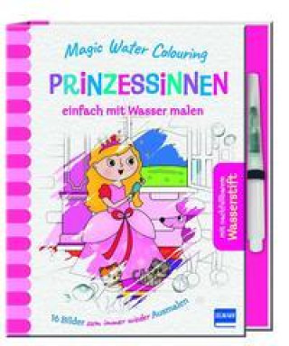 Książka Magic Water Colouring - Prinzessinnen Rachael McLean