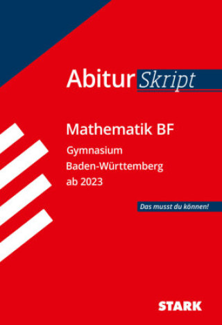 Knjiga STARK AbiturSkript - Mathematik BF - BaWü 