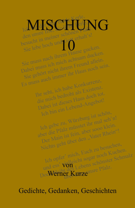 Book Mischung 10 Werner Kurze