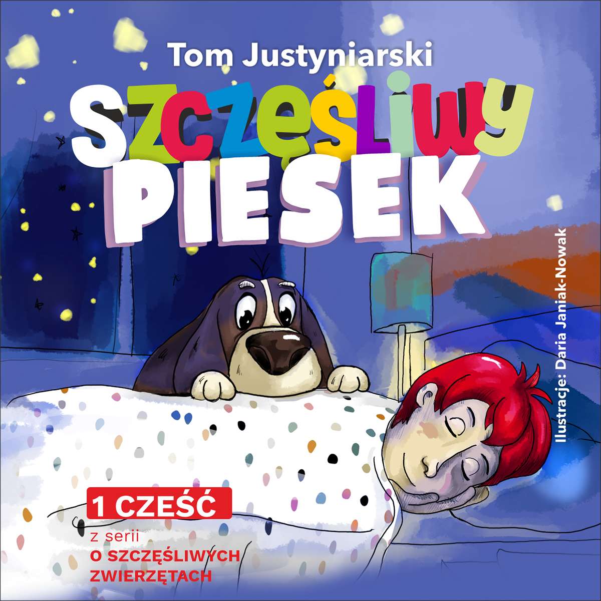 Książka Szczęśliwy piesek Tom Justyniarski