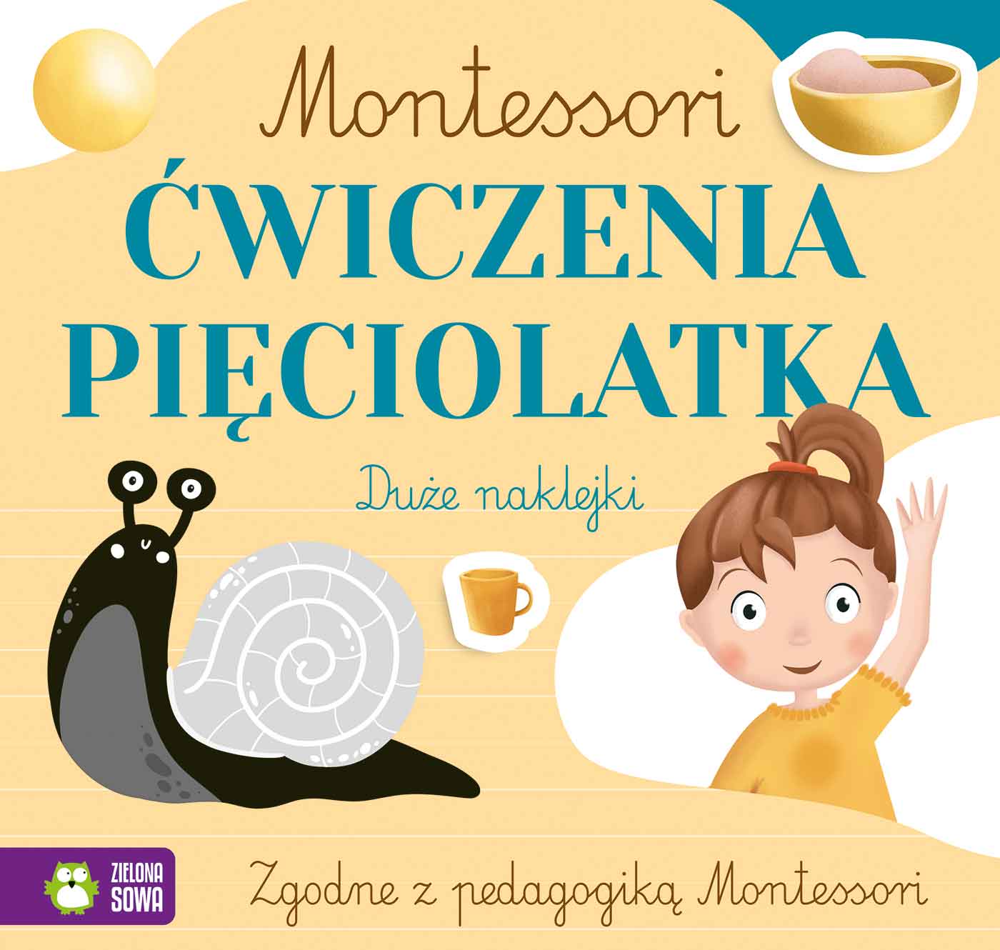 Kniha Ćwiczenia pięciolatka. Montessori Zuzanna Osuchowska