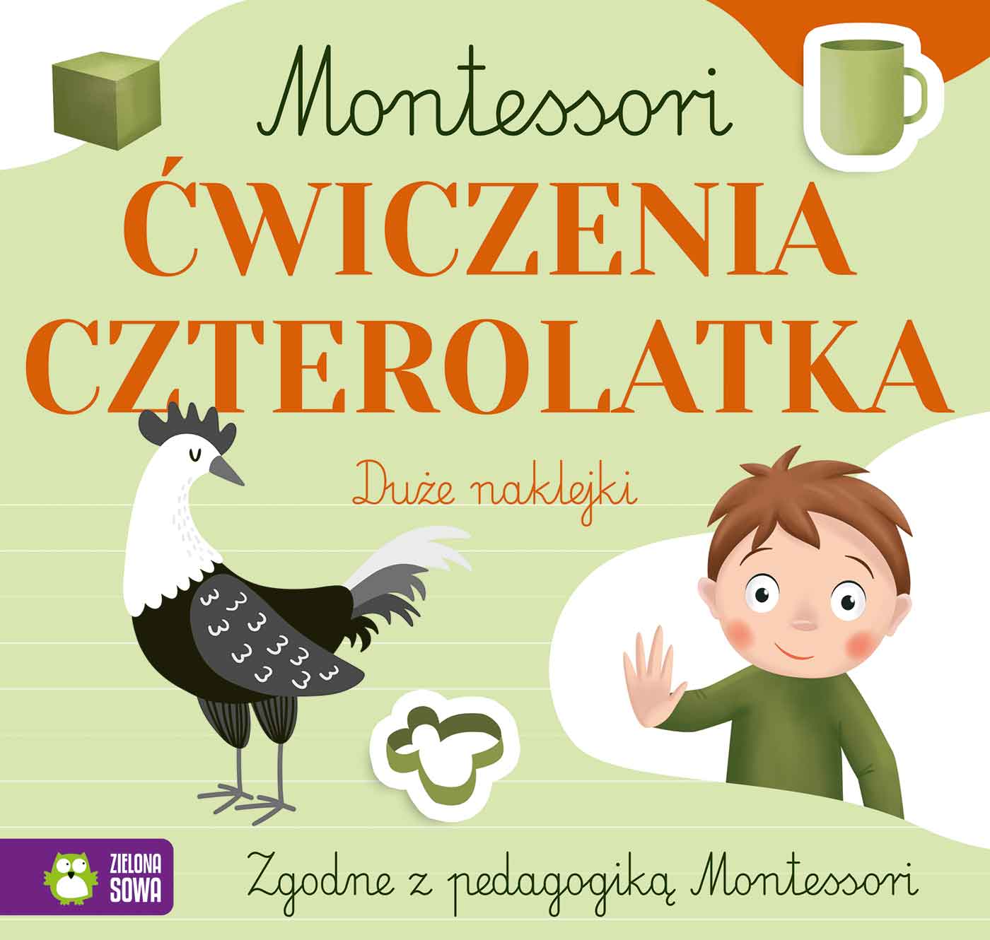 Kniha Ćwiczenia czterolatka. Montessori Zuzanna Osuchowska