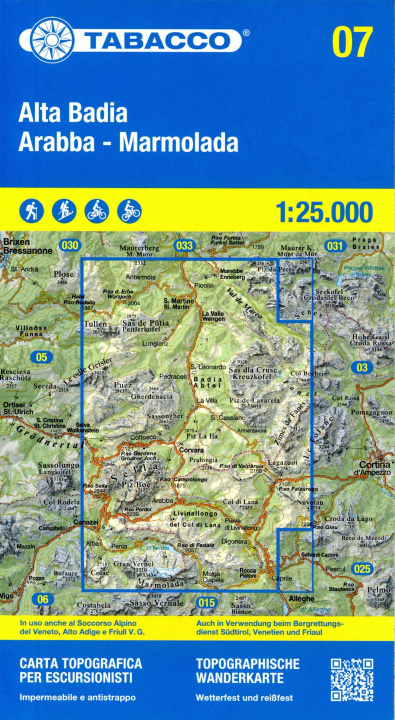 Nyomtatványok 07 Alta Badia - Arabba Marmolada 