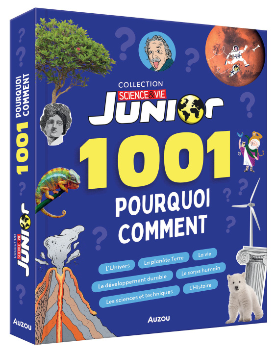 Kniha 1001 POURQUOI COMMENT   SCIENCES ET VIE JUNIOR Sylvie Albou-Tabart