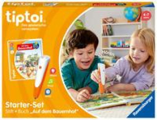 Igra/Igračka Ravensburger tiptoi Starter-Set 00114: Stift und Bauernhof-Buch - Lernsystem für Kinder ab 4 Jahren Peter Nieländer