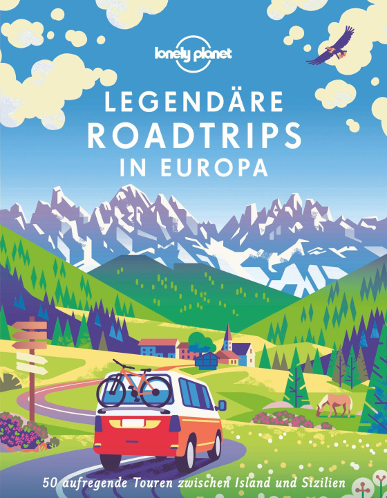 Carte Lonely Planet Bildband Legendäre Roadtrips in Europa 