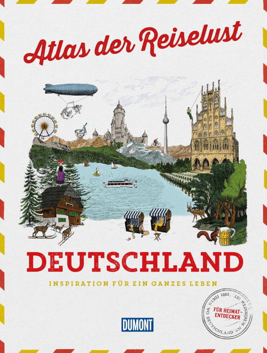 Knjiga DuMont Bildband Atlas der Reiselust Deutschland DUMONT Reise