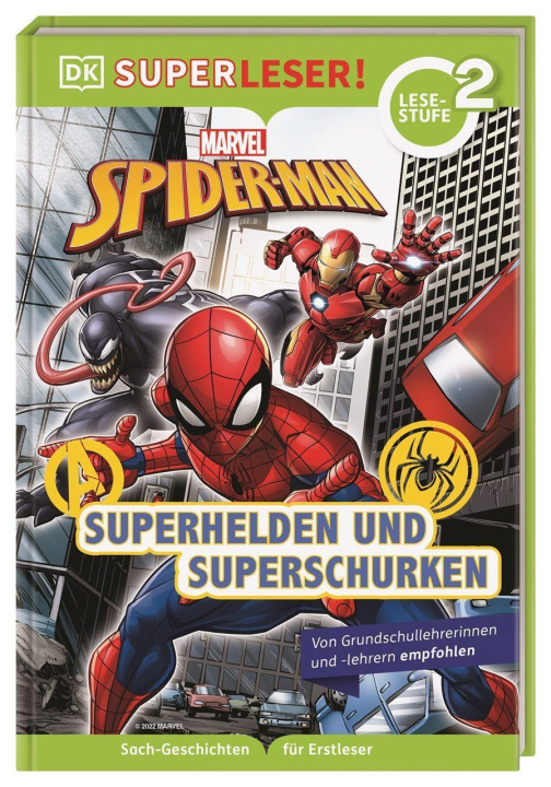 Carte SUPERLESER! MARVEL Spider-Man Superhelden und Superschurken Simon Hugo