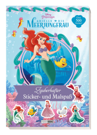 Kniha Disney Prinzessin: Arielle die Meerjungfrau - Zauberhafter Sticker- und Malspaß 