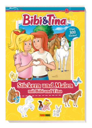 Könyv Bibi & Tina: Stickern und Malen mit Bibi und Tina 