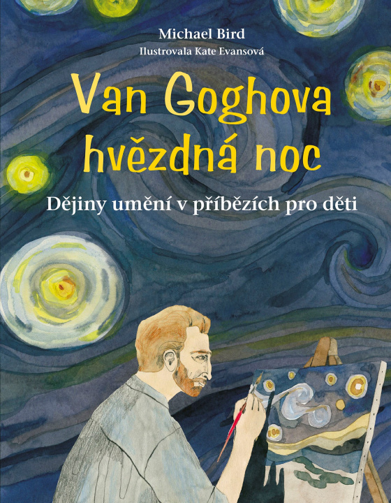 Книга Van Goghova hvězdná noc Michael Bird