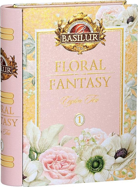 Kniha BASILUR Book Floral Fantasy Vol. I. Zelený čaj 100g 