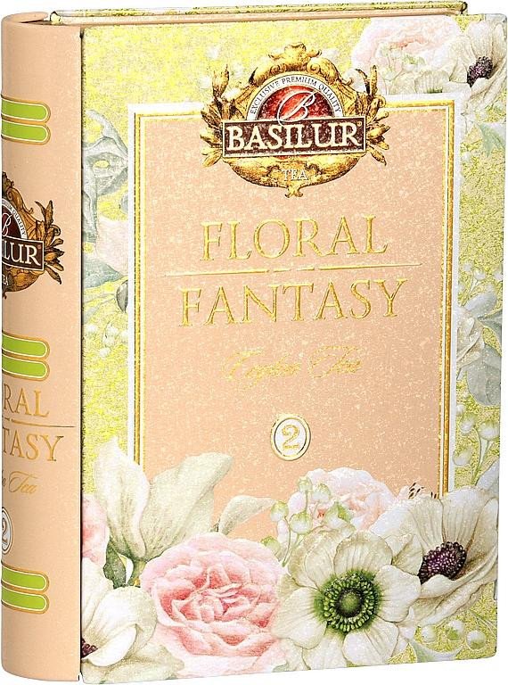 Carte BASILUR Book Floral Fantasy Vol. II. Zelený čaj 100g 