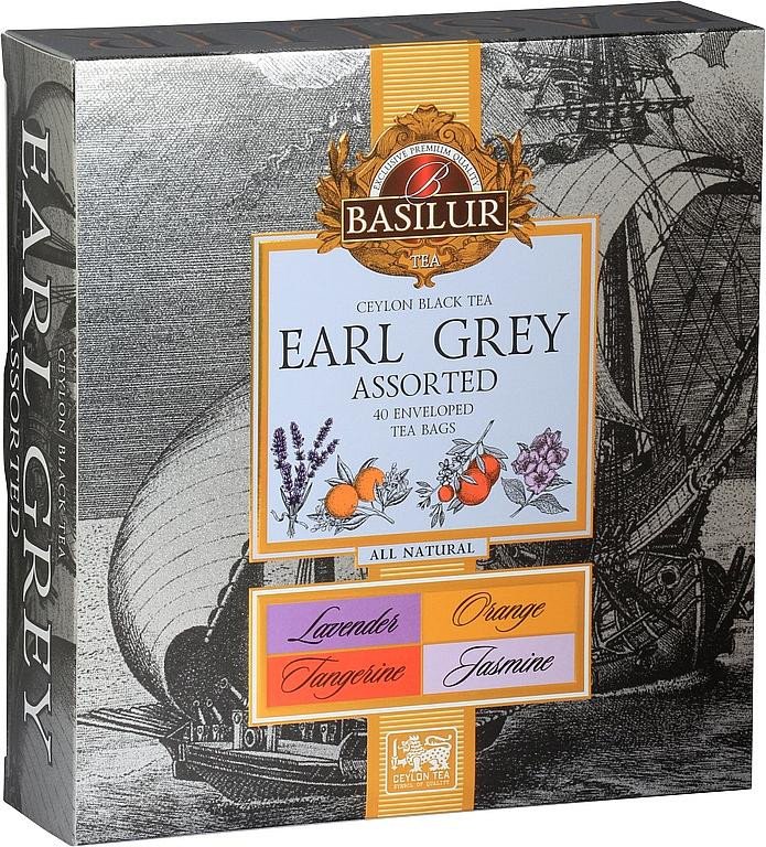 Könyv BASILUR Earl Grey Assorted 40 sáčků 