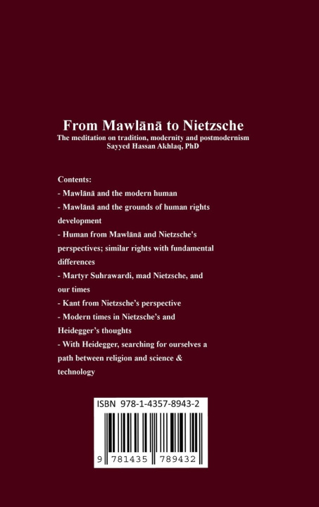 Könyv From Mawlana to Nietzsche 