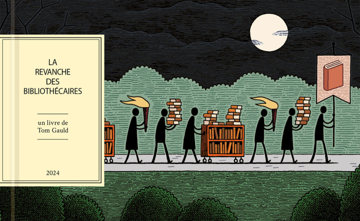 Livro La revanche des bibliothécaires Tom Gauld