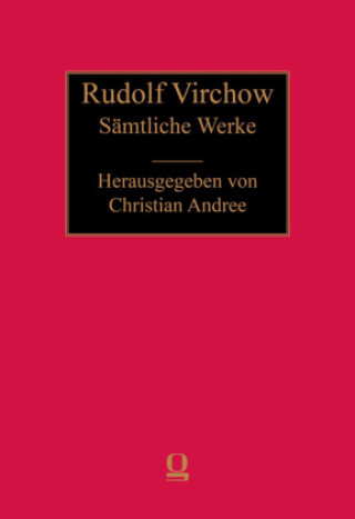 Knjiga Sämtliche Werke Rudolf Virchow
