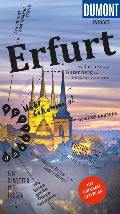 Könyv DuMont direkt Reiseführer Erfurt 