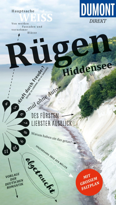 Könyv DuMont direkt Reiseführer Rügen, Hiddensee 