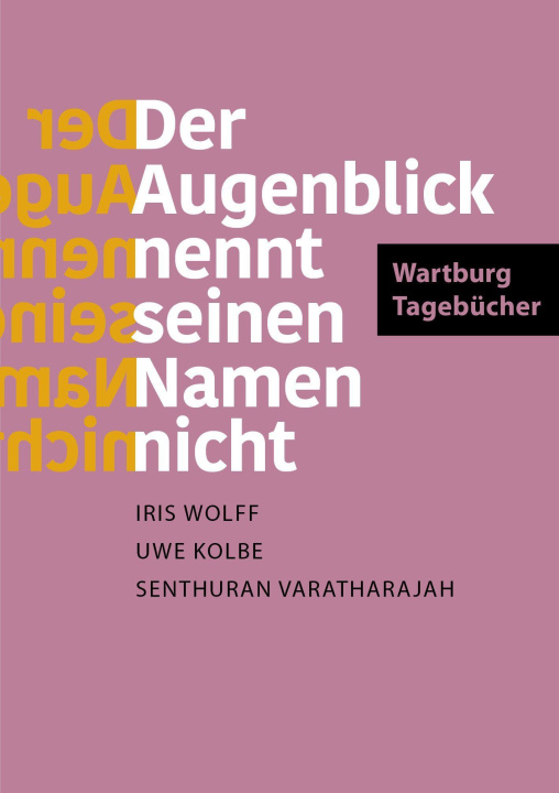 Kniha Der Augenblick nennt seinen Namen nicht Uwe Kolbe