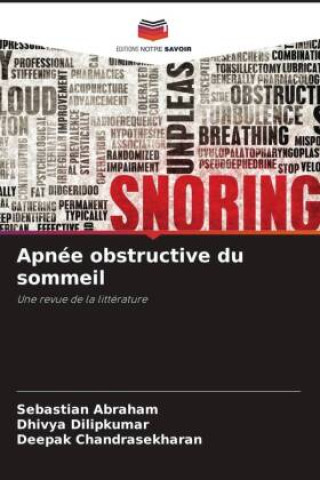 Knjiga Apnée obstructive du sommeil Dhivya Dilipkumar
