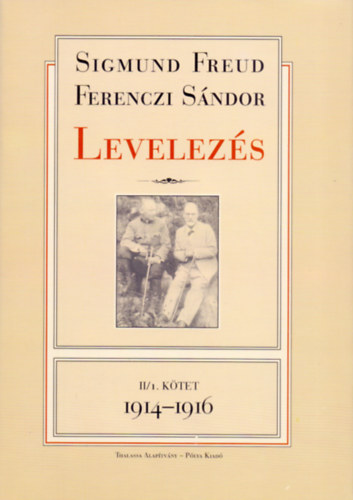 Kniha Levelezés - II/1. kötet - 1914-1916 Sigmund Freud