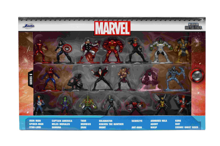 Carte Marvel 20 Pack nanofigs wersja 6 JADA 