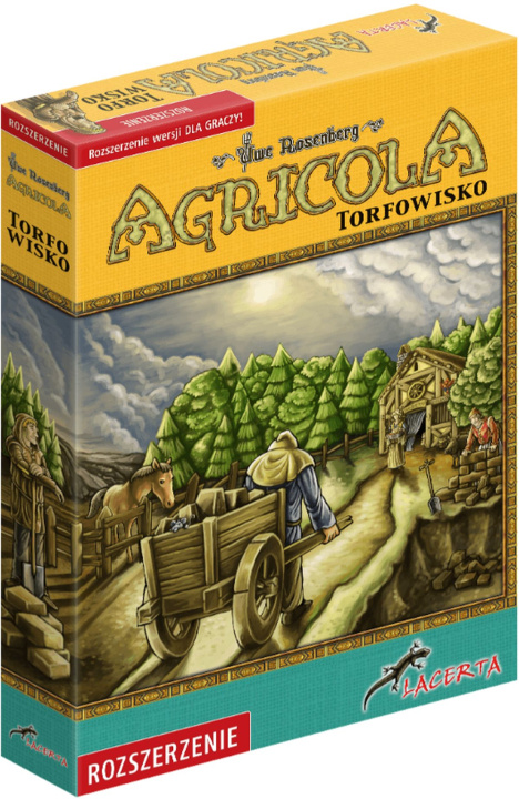 Könyv Gra Agricola Torfowisko dodatek 